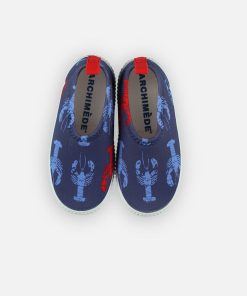 Chaussures de bain imprimées - Bleu