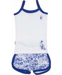 Ensemble Short et Débardeur fille FLIGHT - Bleu