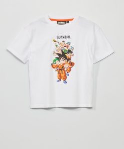 T-shirt 'Dragon Ball' - blanc