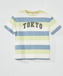 T-shirt en jersey à manches courtes - Vert