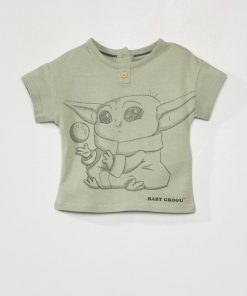 T-shirt 'Grogu' 'Star Wars' - Vert
