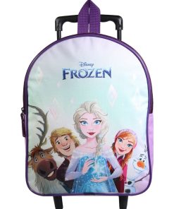 BAGTROTTER Sac à dos à roulettes 31 cm maternelle La Reine des Neiges / Frozen Violet - Violet
