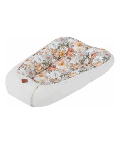 Cocon bébé matelassé - nid réducteur de lit, Néo Vintage - Multicolore