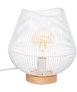 Lampe à poser Jena blanc - Blanc