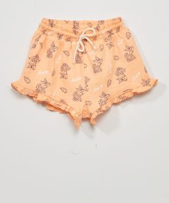 Short 'DS' volanté - Orange