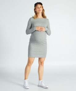 Robe d'allaitement - Gris