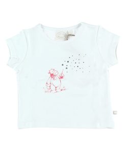 Baby liberty TS mc print lola - Blanc