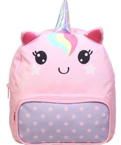 BAGTROTTER Sac à dos gouter maternelle 3D Licorne Kids Rose - Rose