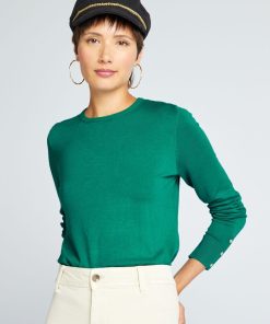 Pull en maille fine - Vert