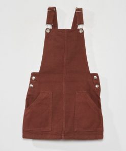 Salopette en jean - Chocolat