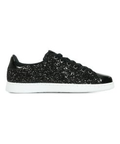 Baskets Victoria Deportivo Tennis Glitter Y Espero - Noir