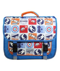 BAGTROTTER Cartable 38 cm Phileas Bleu Skateur - Bleu