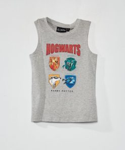 Débardeur 'Poudlard' 'Harry Potter' - gris