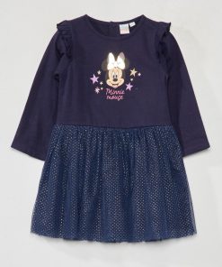 Robe 'DS' 'Minnie' effet 2 en 1 - Bleu