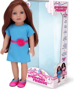 Sophia's par Teamson Kids 18 "All Vinyl Auburn Hair Poupee" Hailey "avec des yeux bleus - N/A