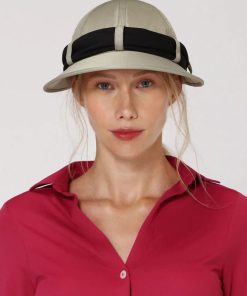 Casquette Cap Saint Tropez Kaki Preto Upf50+ / UV Line - Beige