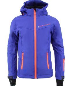 Blouson softshell fille GAMALA - Bleu