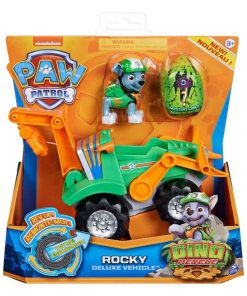 PAW Patrol - Dino De Luxe Themed Vehicle Rocky - N/A