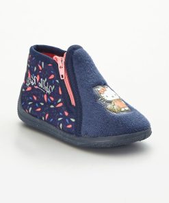 Chaussons montants 'Hello Kitty' - BLEU1