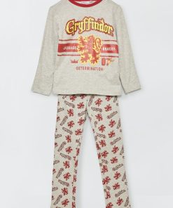 Ensemble pyjama 'Harry Potter' - 2 pièces - Gris