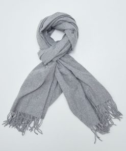 Echarpe unie - Gris