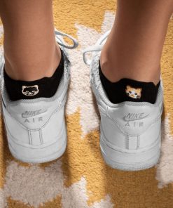 Socquettes En Coton Chat- Sockup- 35-42 - Noir