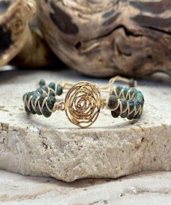 Bracelet harmonisation turquoise - Vert