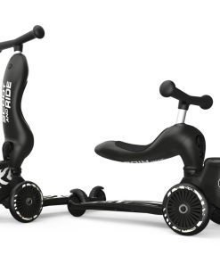 Trottinette évolutive 2 en 1 Highwaykick 1 zèbre - Noir