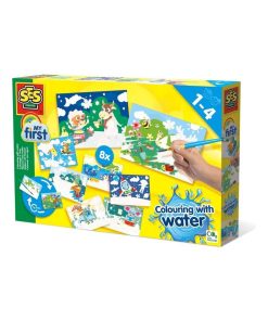 Coloriage à l'eau My First : Mega kit d'animaux cachés - N/A