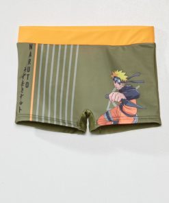 Boxer de bain 'Naruto' - Kaki