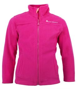 Blouson polaire fille FACESARE - Rose fushia