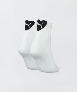 Lot de 2 paires de chaussettes 'Puma' - Blanc/noir