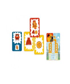 Jeu De Cartes Memoire Et Cooperation Hero Town - N/A