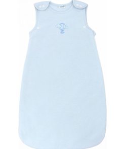 Gigoteuse Mi-saison Évolutive 3-6 mois en Coton Bio Azur - Bleu clair