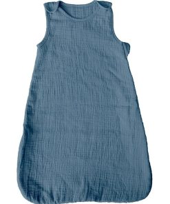 Gigoteuse 40x70 cm gaze de coton 0-6 mois bleu - Bleu