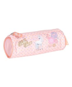 Trousse ronde cheval BELLA SARA Romantic Rose - Rose