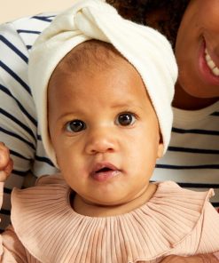 Bonnet turban - blanc