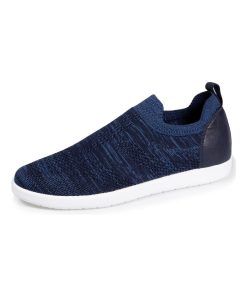 Baskets Femme slip-on confort Marine - Bleu marine