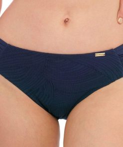 Bas de maillot de bain avec côtés plissés Ottawa - Bleu