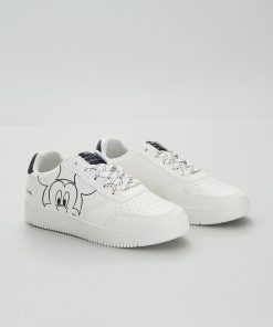 Baskets 'Mickey' - Blanc