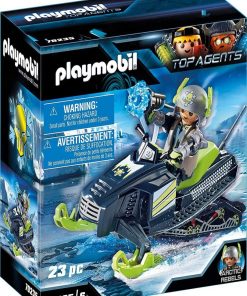 Playmobil 70235 Top Agents : Rebelle arctique et scooter des neiges - N/A