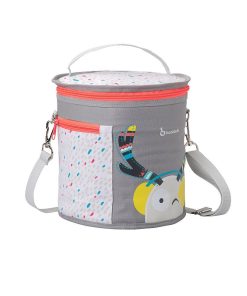 Sac de repas isotherme 'Badabulle' - gris