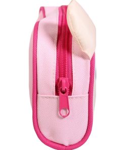 BAGTROTTER Trousse scolaire rectangulaire Kids Rose Chiot - Rose