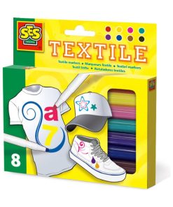 Feutres textiles : Blister de 8 feutres - N/A