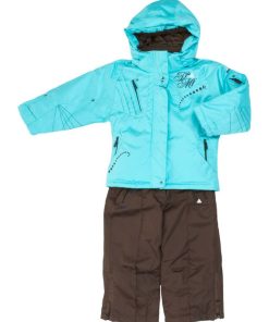 Ensemble de ski fille FAZLY - Bleu turquoise