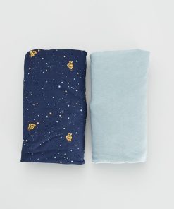 Lot de 2 draps housse 'DS' - simba