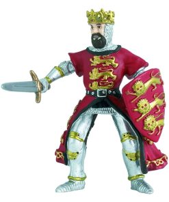 Figurine Richard Coeur de Lion rouge (sans cheval) - N/A