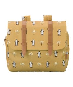 Cartable A4 maternelle Pingouin - Marron