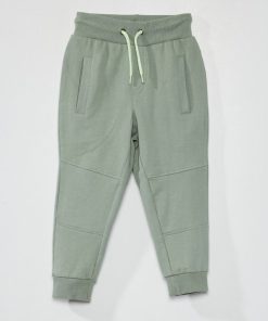 Pantalon en molleton uni - Vert