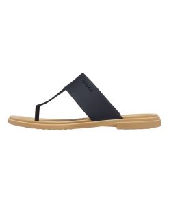 Sandales à Enfiler Crocs Tulum Flip - Noir